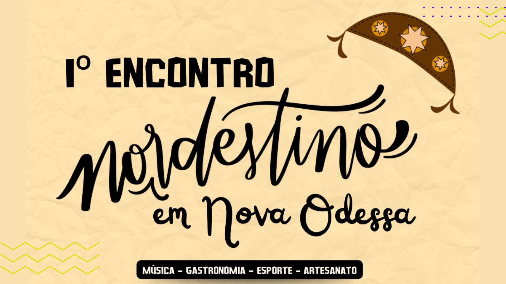 capa Encontro Nordestino Nova Odessa