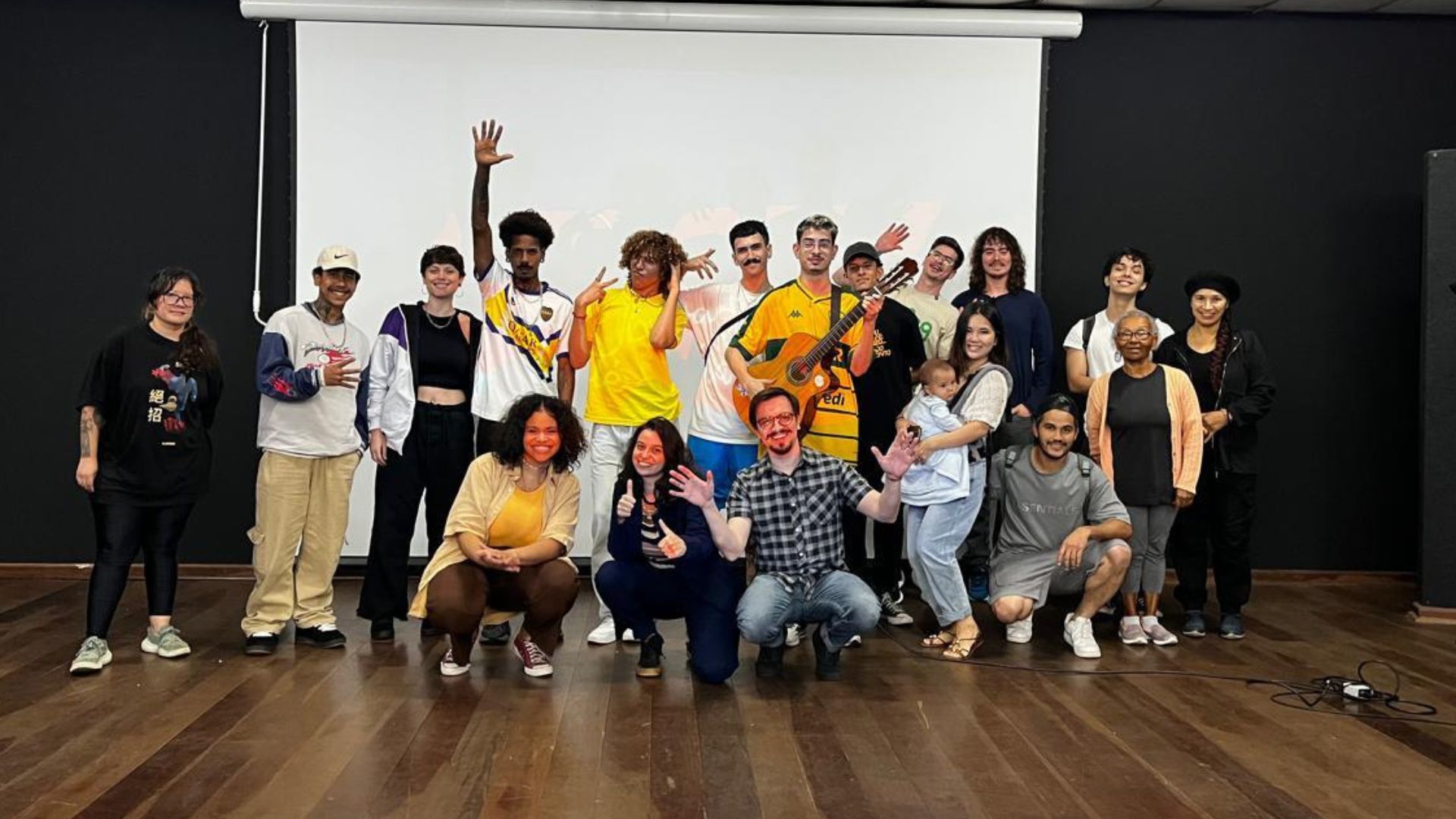 Oficina de canto do Nascente Musical Foto de Lucas Giovanni