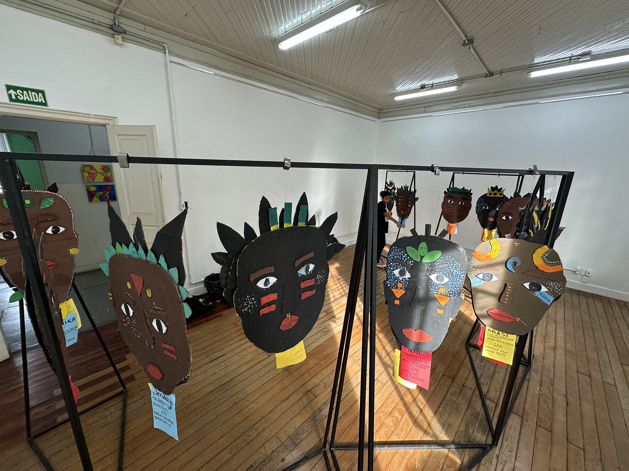 Exposição alunos Americana
